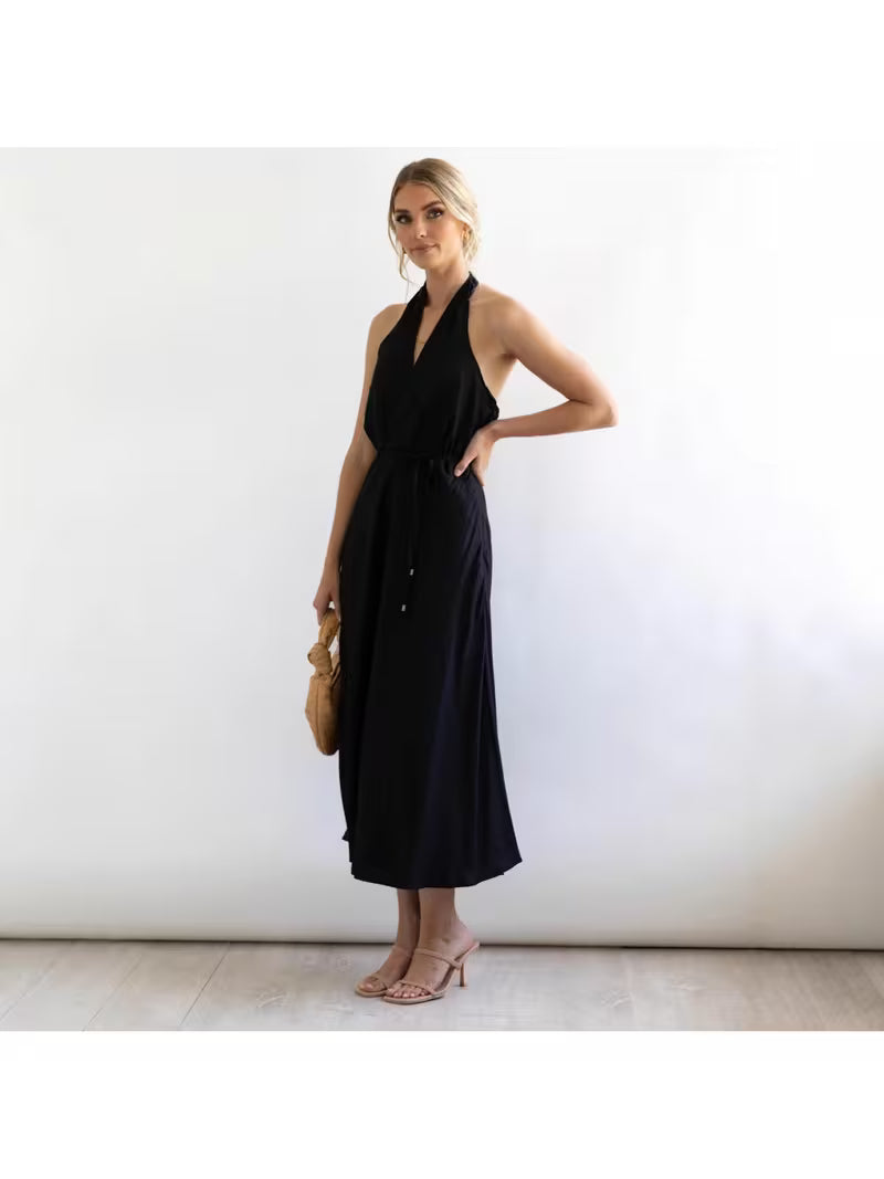 New Summer Halter Backless Dress for Women