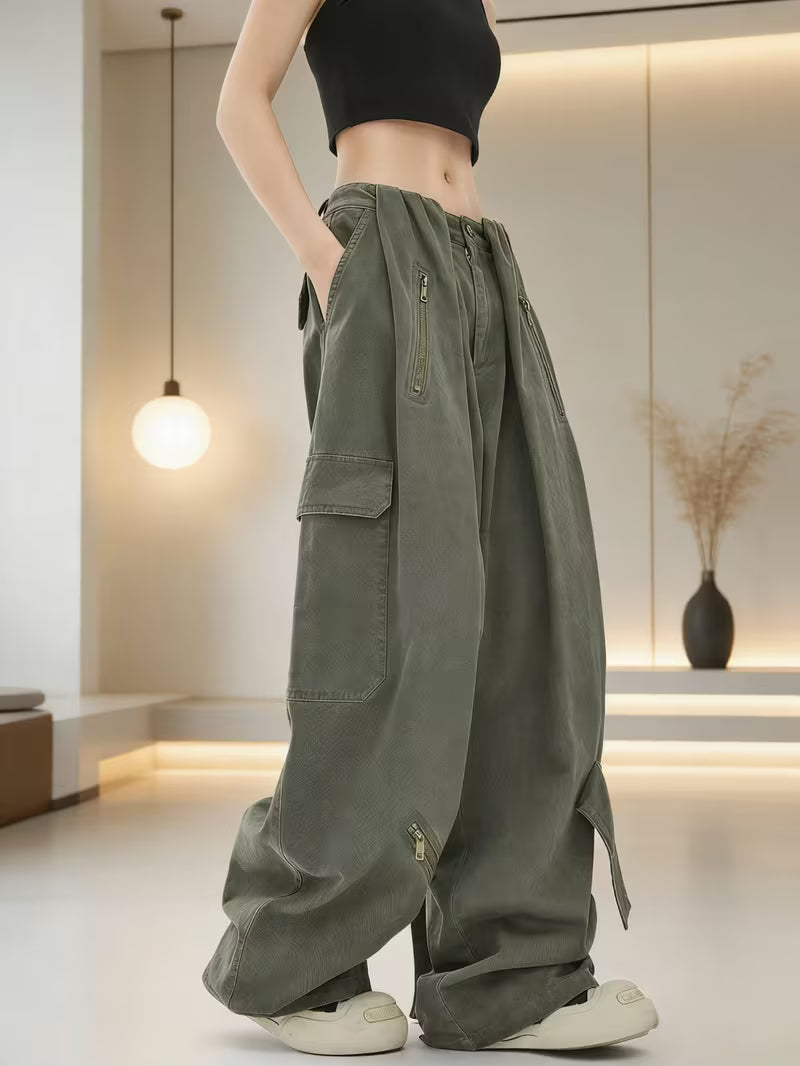 Lightweight Summer Wide-Leg Pants for Both Men And Women, Featuring a Trendy And Versatile Design