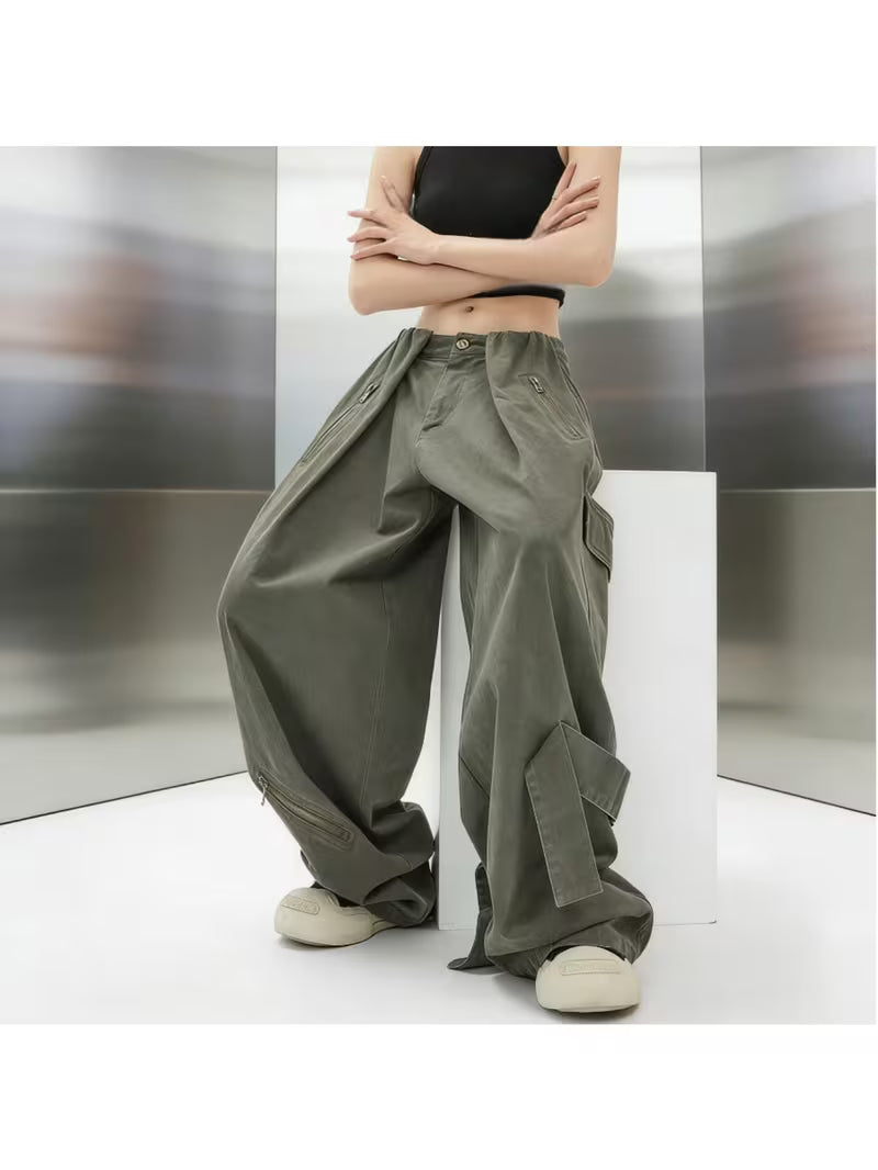 Lightweight Summer Wide-Leg Pants for Both Men And Women, Featuring a Trendy And Versatile Design