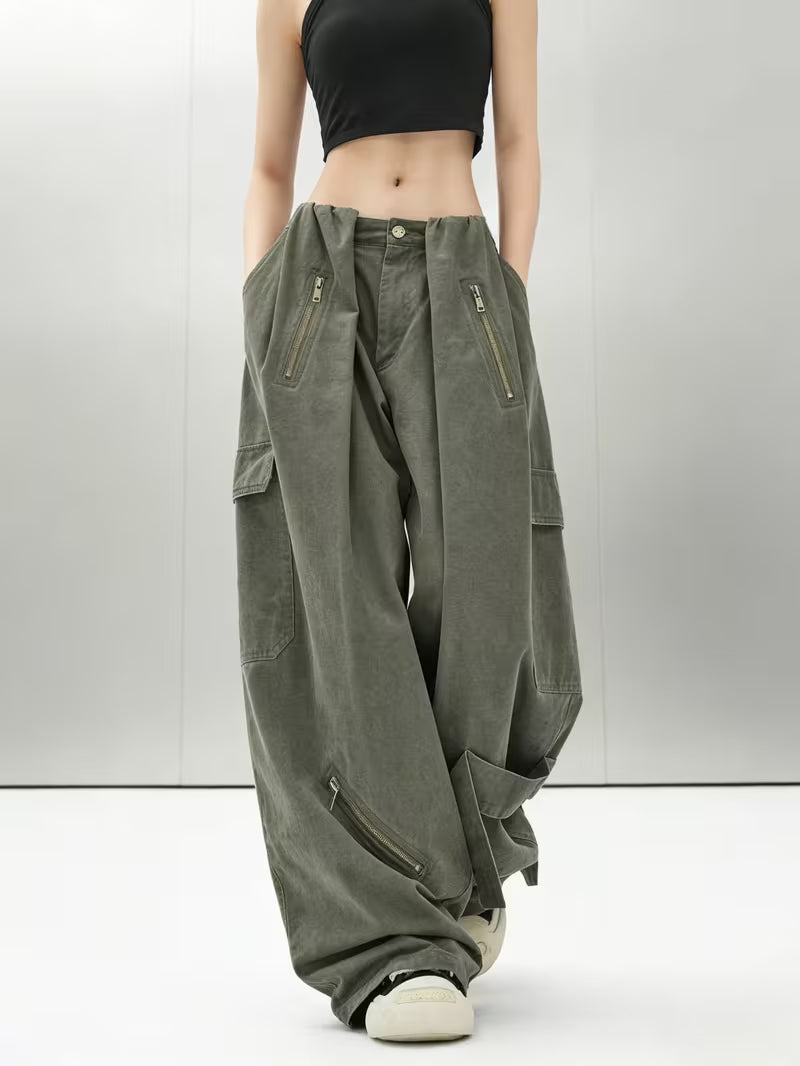 Lightweight Summer Wide-Leg Pants for Both Men And Women, Featuring a Trendy And Versatile Design
